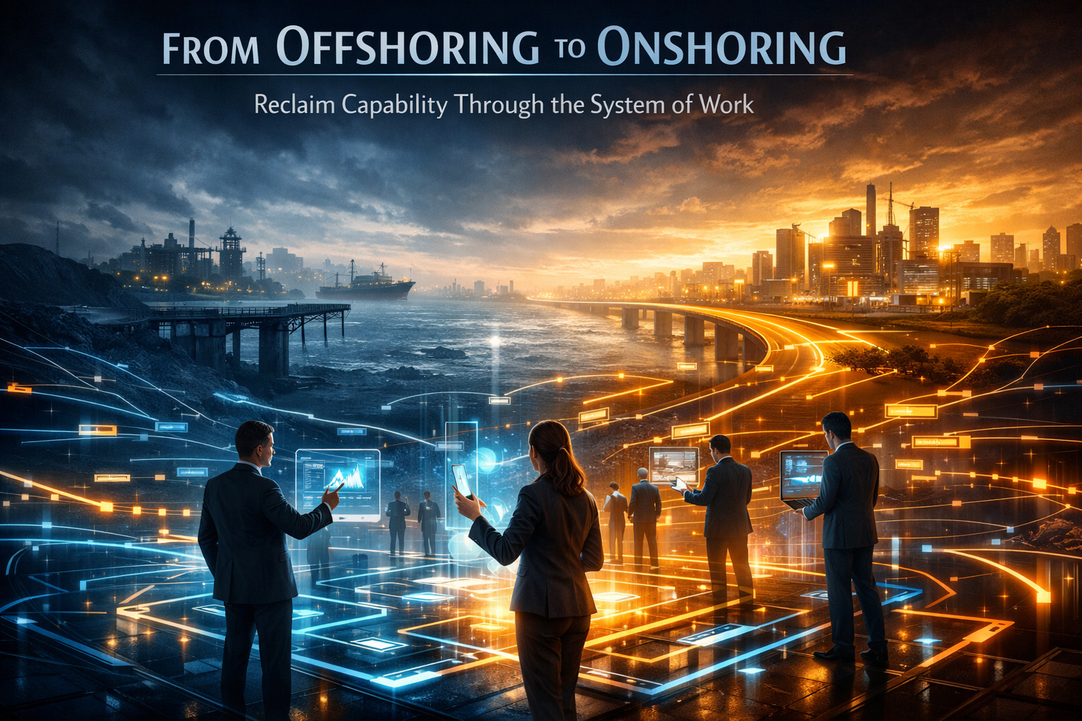 From Offshoring to Onshoring: Reclaim Capability Through the System of Work